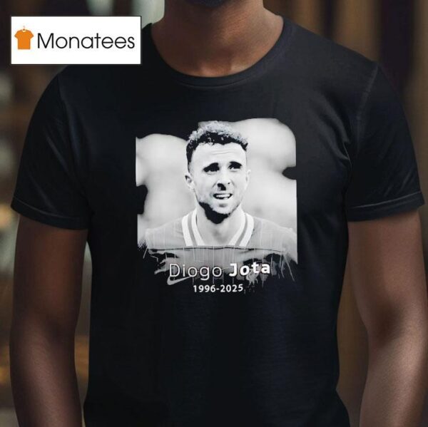 Liverpool Fc Diogo Jota Rip T Shirt