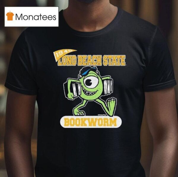 Long Beach State Bookworm Scare Mike T Shirt