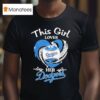 Los Angeles Dodgers This Girl Loves Her Diamond Hear T Shirt