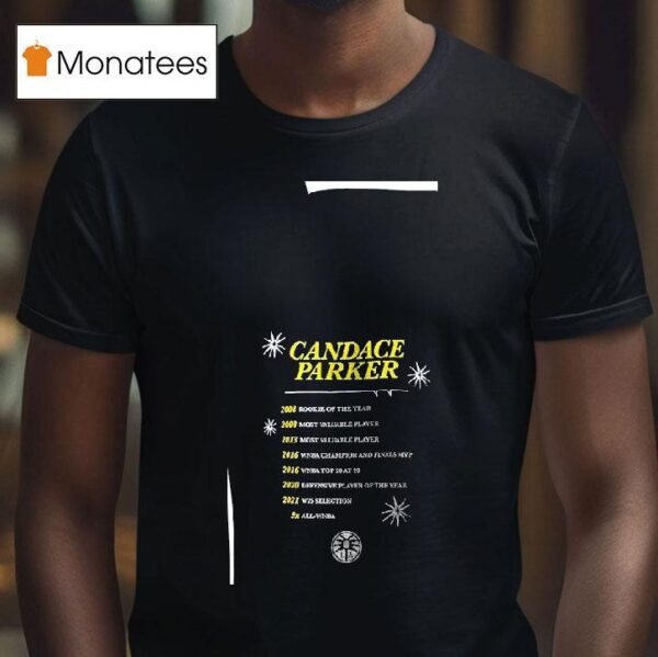 Los Angeles Sparks Candace Parker Roster T Shirt