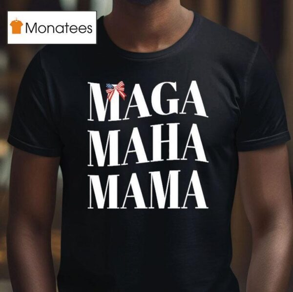 Maga Maha Mama Bow T Shirt