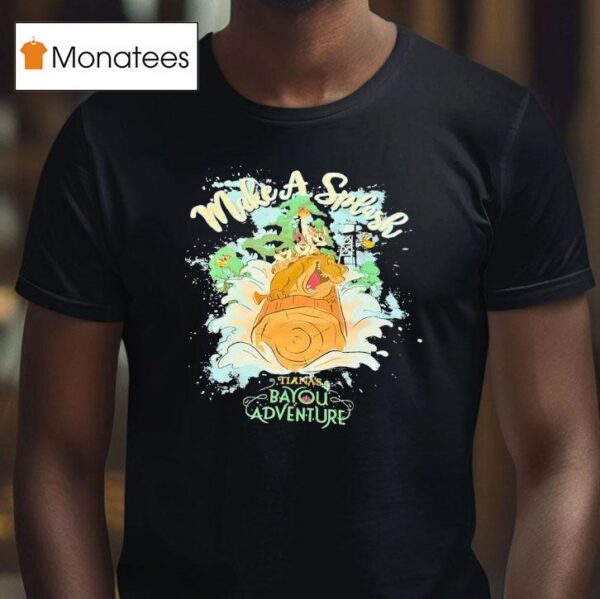 Make A Splash Tiana S Bayou Adventure T Shirt