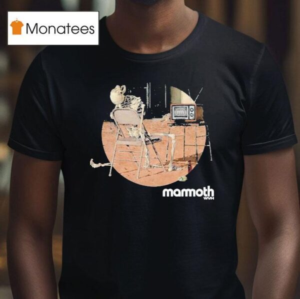 Mammoth Wvh Dead M Skeleton T Shirt