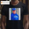 Mark Mcgwire Wearing Chicago Cubs Baseball Photo T Shirt