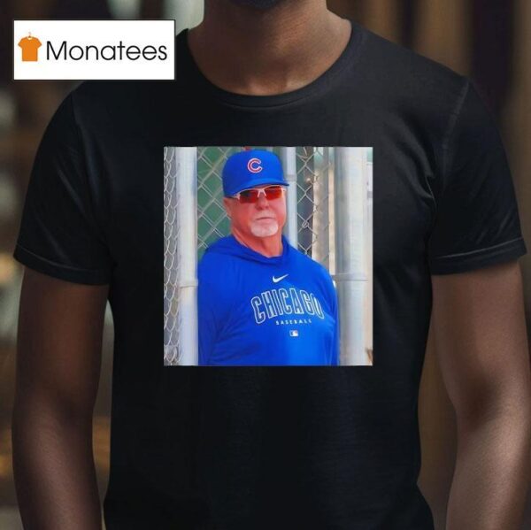 Mark Mcgwire Wearing Chicago Cubs Baseball Photo T Shirt