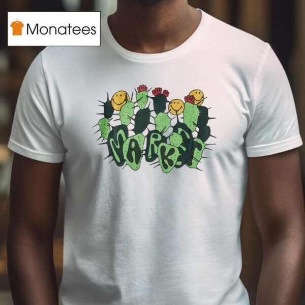 Market Studios Chinatown Market Smiley Cactus T Shirt