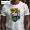 Michael Myers Munch Free Mask Inside Halloween T Shirt