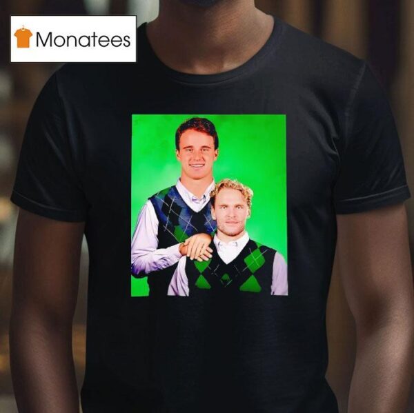 Mikko Rantanen And Jake Oettinger Step Brothers Dallas Stars T Shirt