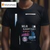 Minnesota Twins Vs Los Angeles Dodgers Mlb Gameday Schedule Skyline City T Shirt