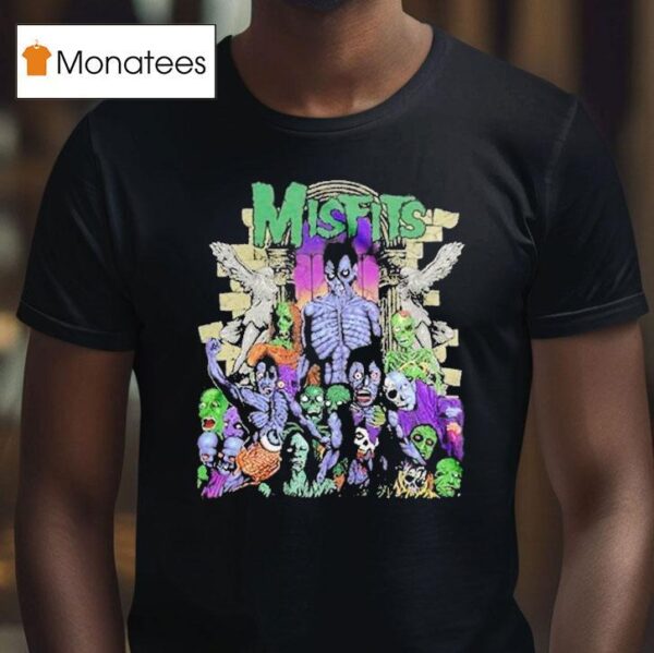 Misfits Earth A D Recolored T Shirt