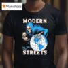 Modern Streets Time Takes Us All Grim Reaper Hourglass Globe T Shirt