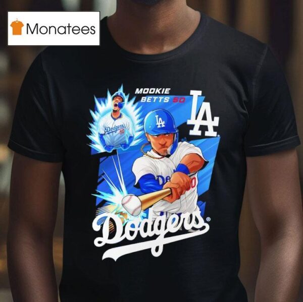 Mookie Betts Los Angeles Dodgers Anime T Shirt