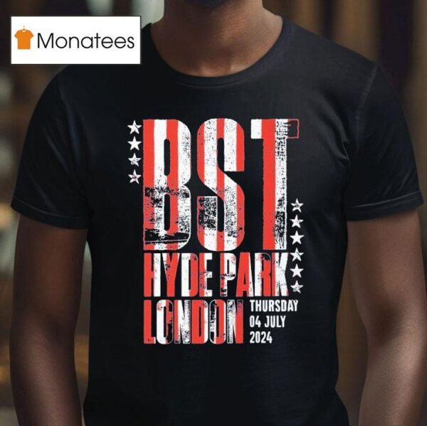 Morgan Wallen Bst Hyde Park London Event T Shirt