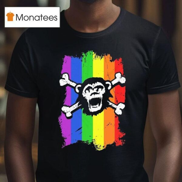 Mr Hurley Die Pulveraffen Pride Logo T Shirt