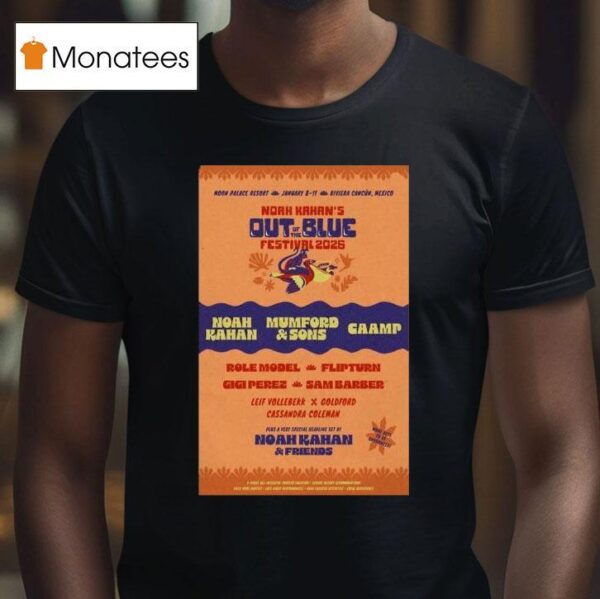 Mumford Sons Out Of The Blue Festival T Shirt
