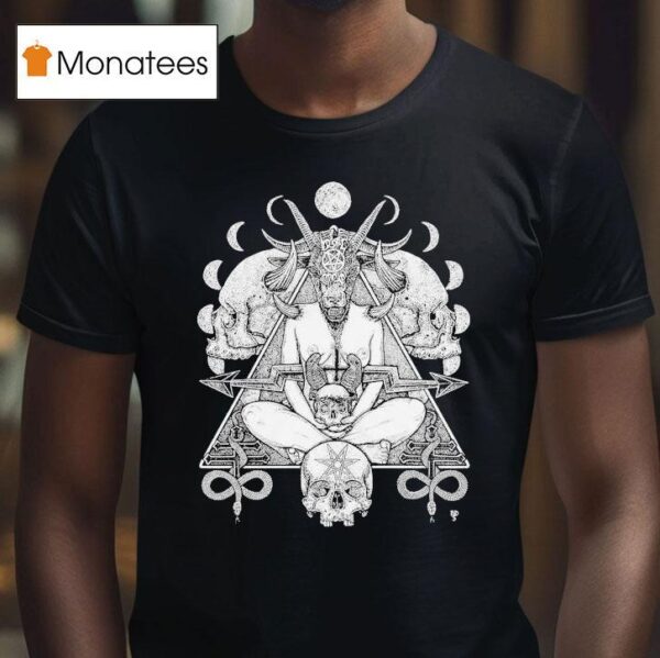 Mystic Circle The Arrival Of Baphome T Shirt