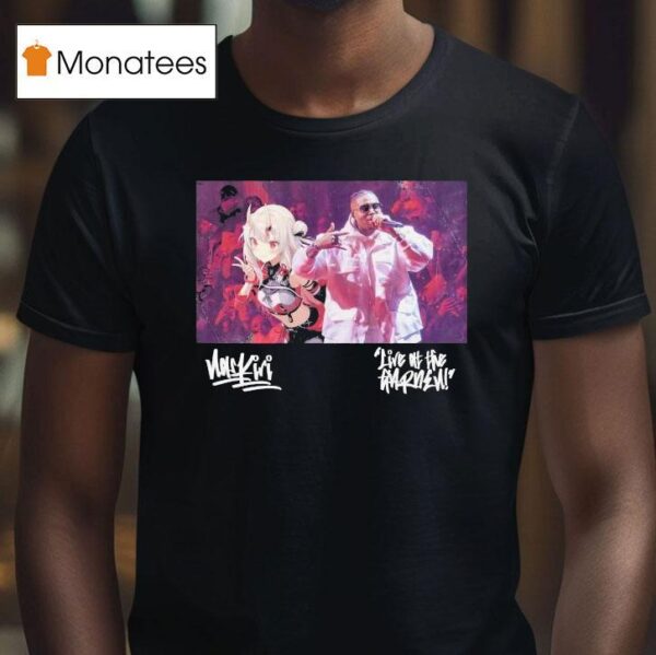 Nakiri Ayame X Nas Live At The Garden Waifu T Shirt