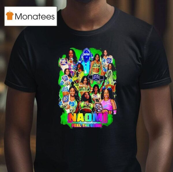 Naomi Wrestling Feel The Glow T Shirt