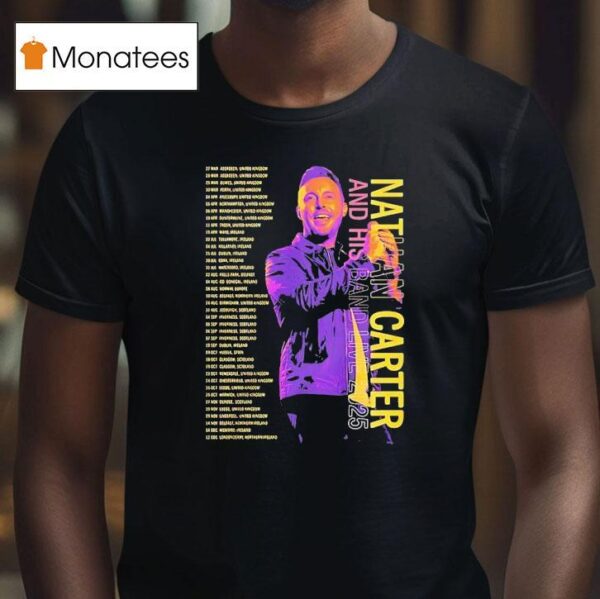 Nathan Carter Live With His Band Uk T Shirt