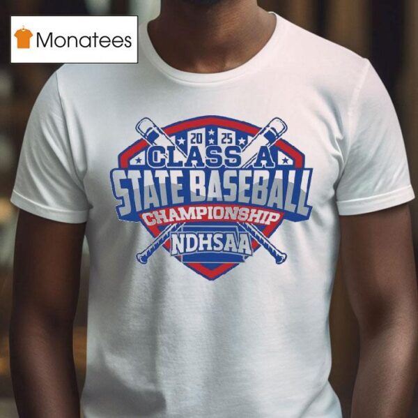 Ndhsaa Class A State Baseball Championship T Shirt