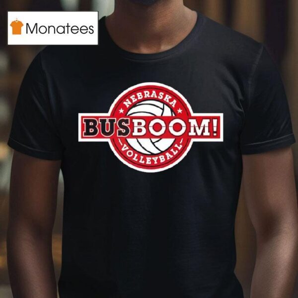 Nebraska Cornhuskers Volleyball Busboom T Shirt