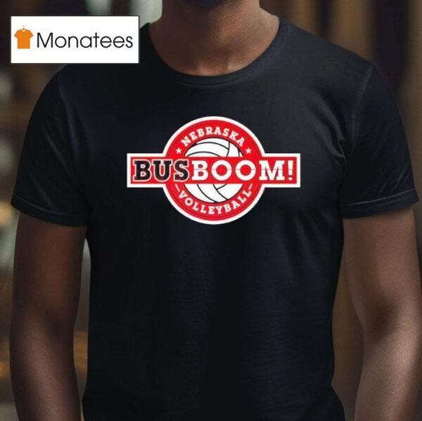 Nebraska Volleyball Busboom T Shirt