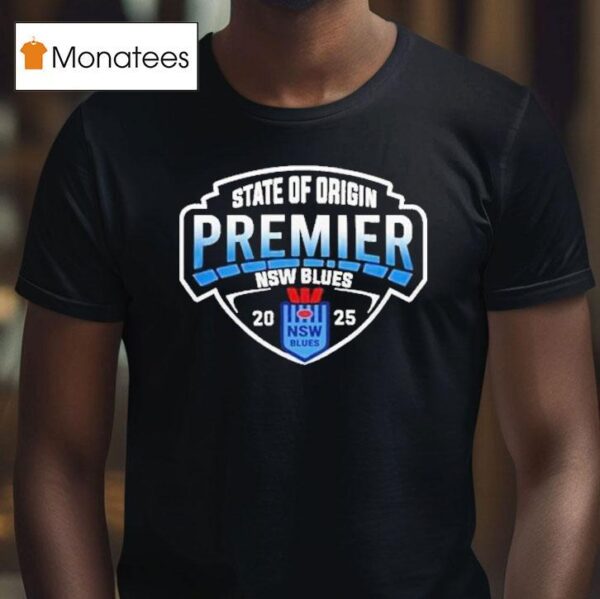 New South Wales Blues State Of Premier T Shirt