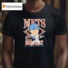 New York Baseball Mets David Wright Homage Royal Homage Caricature Signature T Shirt