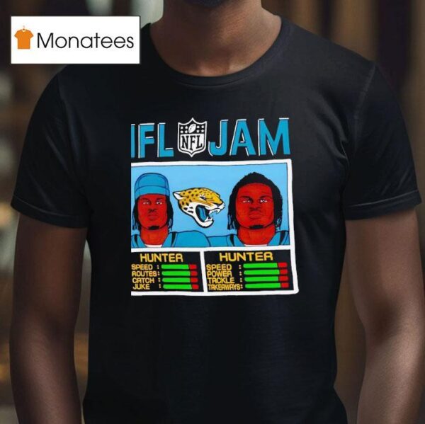 Nfl Jam Jaguars Travis Hunter Jacksonville Jaguars T Shirt