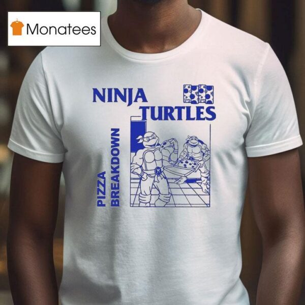 Ninja Turtles Pizza Breakdown T Shirt
