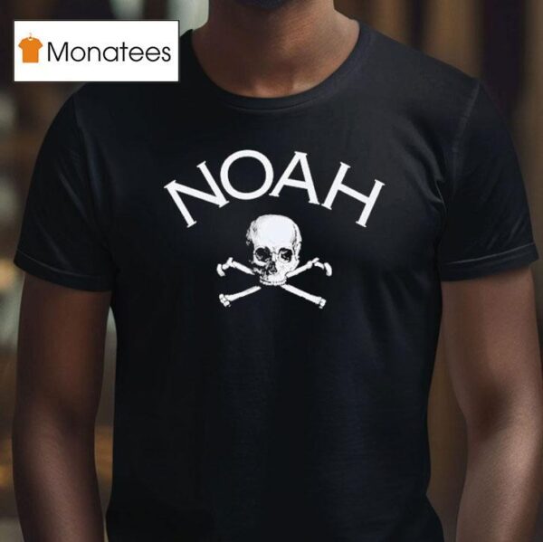 Noah Jolly Roger Logo Skull T Shirt