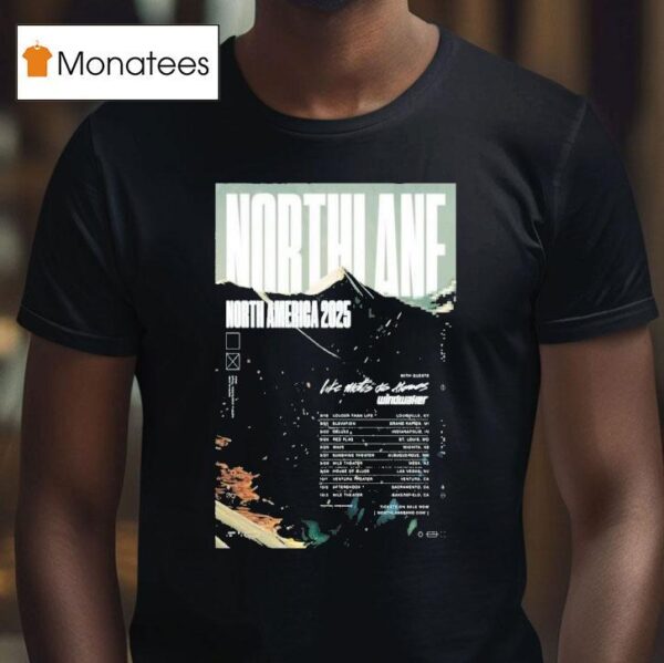 Northlane North America Tour Dates T Shirt