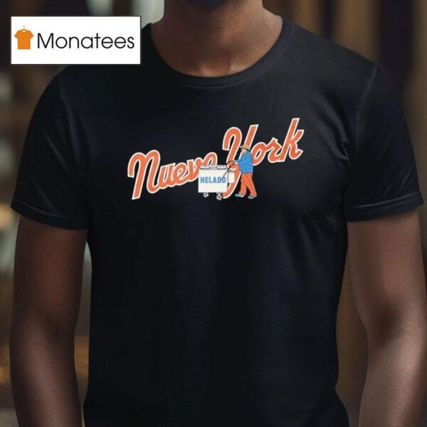 Nueva York Helado Vendor T Shirt