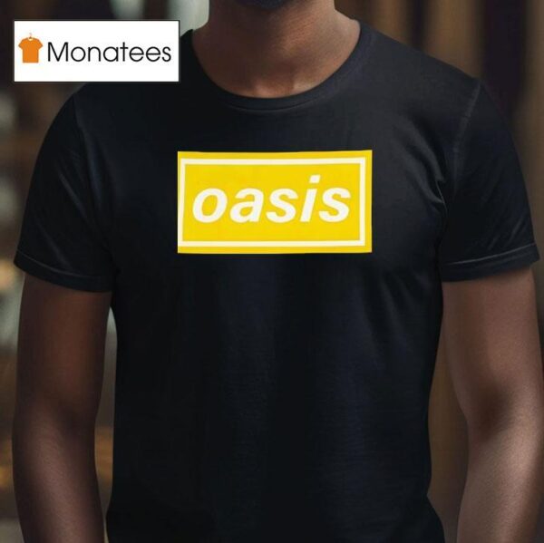 Oasis Live In Manchester Heaton Park T Shirt