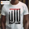 Oppenheimer Movie Minimalist Christopher Nolan Film Art Atomic Bomb For Sci Fi Lovers T Shirt