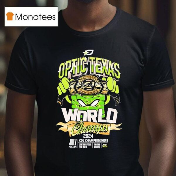 Optic Texas Gaming Cdl Champs T Shirt