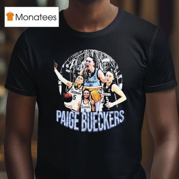 Paige Bueckers Uconn Huskies Basketball Retro T Shirt