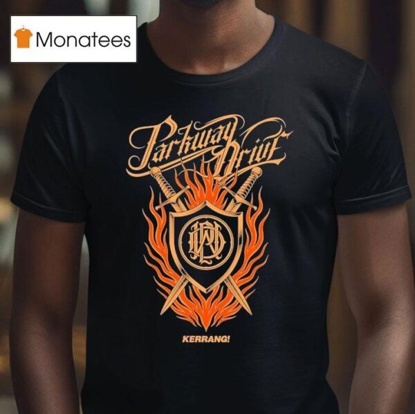 Parkway Drive X Kerrang Swords T Shirt