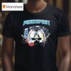 Peacemaker Mask Peacefest July At San Diego Ca Prepare To Be Rocked Dc Studios T Shirt