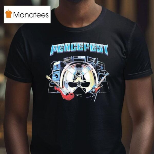Peacemaker Mask Peacefest July At San Diego Ca Prepare To Be Rocked Dc Studios T Shirt