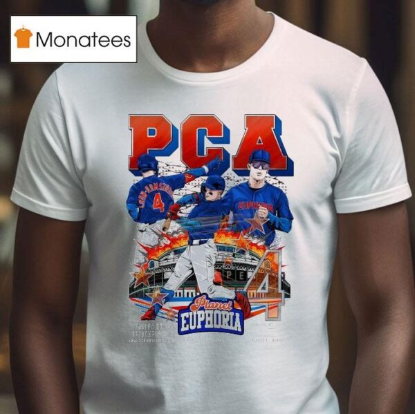 Pete Crow Armstrong Pca Planet Euphoria Chicago Cubs T Shirt