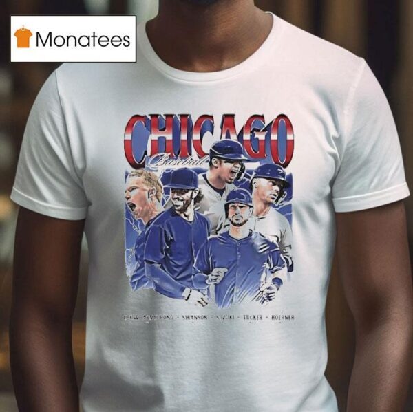 Pete Crow Armstrong Swanson Suzuki Tucker And Hoerner Chicago Cubs T Shirt