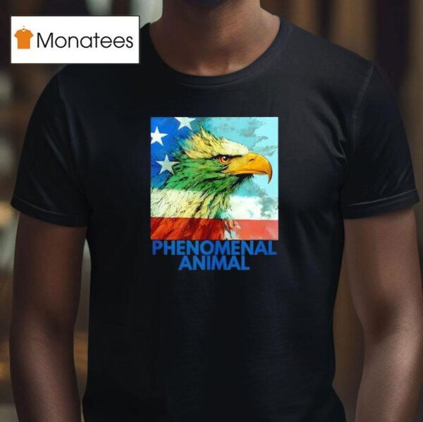 Phenomenal Patriotic Eagle T Shirt