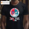 Philadelphia Phillies All Season And Philadelphia Eagles On Sundays Circle Logo T Shirt