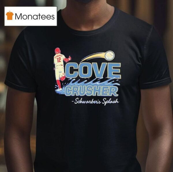 Phillies Kyle Schwarber Finds Mccovey Cove Crusher T Shirt