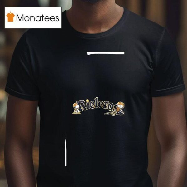 Playera Rieleros De Aguascalientes X Peanuts T Shirt
