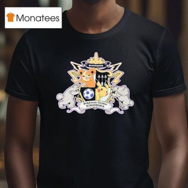 Pokemon Sanfrecce Hiroshima T Shirt