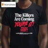 Prom Night The Killers Are Coming You Re It Now On Videocassette Vhs T Shirt