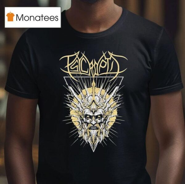 Psycroptic Face Australian Tour T Shirt