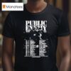 Public Enemy World Tour Dates T Shirt